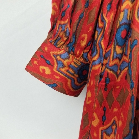 NWT ANTHROPOLOGIE Tiny Longsleeve Dress Size XS Red - Picture 5 of 12